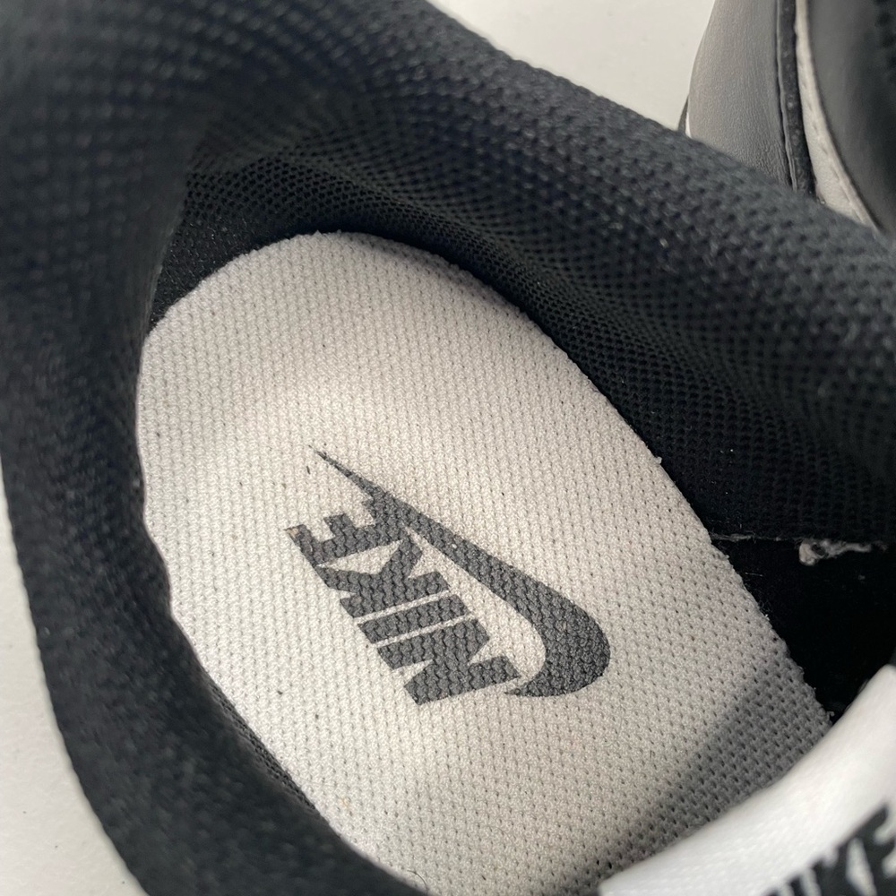 Nike Women’s Cortez Black & White Sneakers - Picture 13 of 14